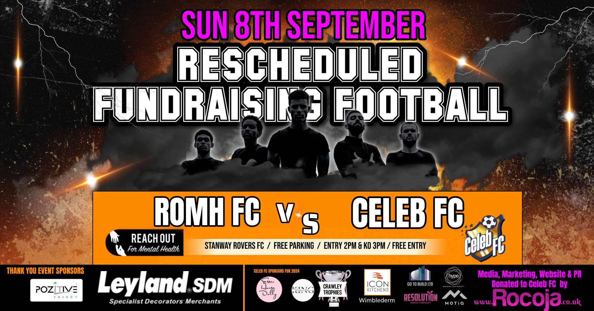 Mental Health Charity Football match September