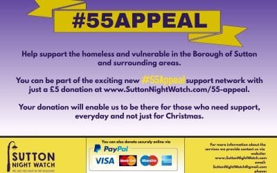 The #55Appeal from Sutton Night Watch – Supported by CELEB FC