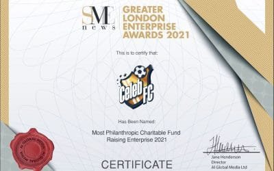 We’ve only gone & won an Award!