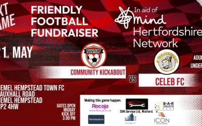 Community Kickabout v Celeb FC for MIND