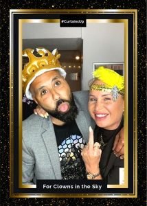 Photo-S22 Curtains Up Celeb FC Angie Brown Si Cranstoun